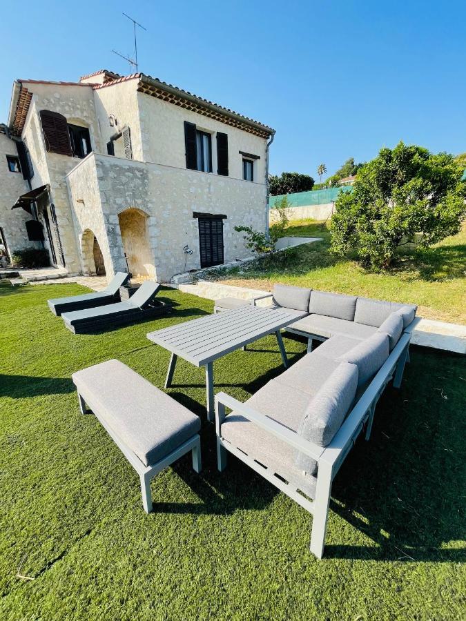 Magnifique Villa « Le Rocher De Noha »Cote D'Azur Vence Eksteriør bilde